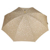 Singapore Raindrops Umbrella - Brown with Cream