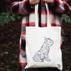 French Bulldog Tote Bag- FRANK