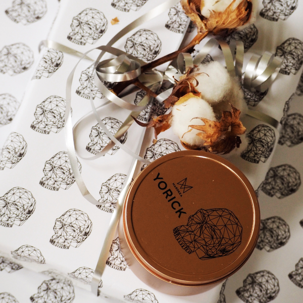 Skull Print Gift Wrapping Paper