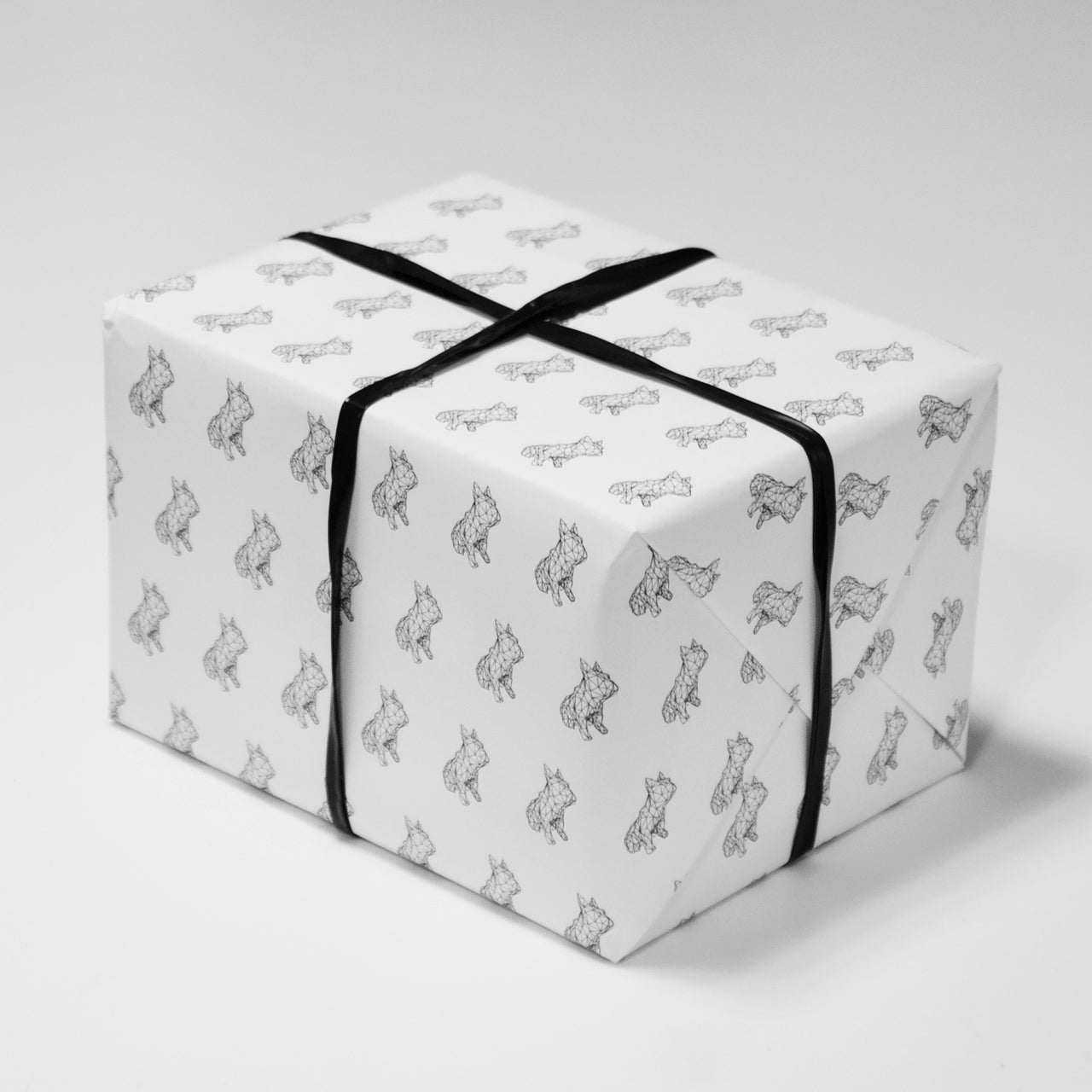 French Bulldog Print Wrapping Paper