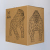 Gorilla Geometric sculpture - Gus in White