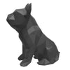 French Bulldog Geometric Sculpture - Diamond Black * New Colour*
