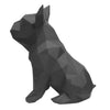 French Bulldog Geometric Sculpture - Diamond Black * New Colour*