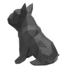 French Bulldog Geometric Sculpture - Diamond Black * New Colour*