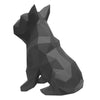 French Bulldog Geometric Sculpture - Diamond Black * New Colour*