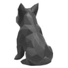 French Bulldog Geometric Sculpture - Diamond Black * New Colour*