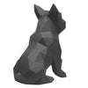 French Bulldog Geometric Sculpture - Diamond Black * New Colour*