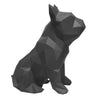 French Bulldog Geometric Sculpture - Diamond Black * New Colour*