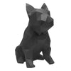 French Bulldog Geometric Sculpture - Diamond Black * New Colour*