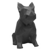 French Bulldog Geometric Sculpture - Diamond Black * New Colour*