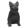 French Bulldog Geometric Sculpture - Diamond Black * New Colour*