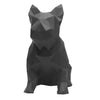 French Bulldog Geometric Sculpture - Diamond Black * New Colour*