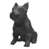 French Bulldog Geometric Sculpture - Diamond Black * New Colour*