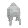 Gorilla Geometric Sculpture - Gus in Light Grey
