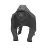 Gorilla Geometric Sculpture - Gus in Black