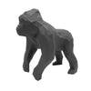 Gorilla Geometric Sculpture - Gus in Black