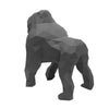 Gorilla Geometric Sculpture - Gus in Black