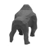 Gorilla Geometric Sculpture - Gus in Black