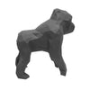Gorilla Geometric Sculpture - Gus in Black