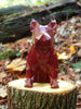 French Bulldog Geometric Sculpture - Claret ** New Colour**