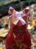 French Bulldog Geometric Sculpture - Claret ** New Colour**