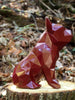 French Bulldog Geometric Sculpture - Claret ** New Colour**