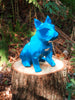 French Bulldog Geometric Sculpture - Blue Azzuro * New Colour*