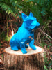 French Bulldog Geometric Sculpture - Blue Azzuro * New Colour*