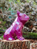 French Bulldog Geometric Sculpture - Metallic purple ** New Colour**
