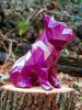 French Bulldog Geometric Sculpture - Metallic purple ** New Colour**
