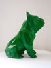 French Bulldog Geometric sculpture - Metallic Green ** New colour**