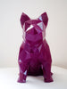 French Bulldog Geometric Sculpture - Metallic purple ** New Colour**
