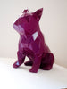 French Bulldog Geometric Sculpture - Metallic purple ** New Colour**