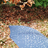 Singapore Raindrops Umbrella - Navy with Cream