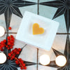 Wax melt burner - White Square Ceramic