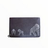 Vegan Leather Clutch Bag Gorilla Design