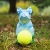 Geometric Dog Sculpture - Tennis Lovers