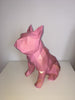 French Bulldog Geometric sculpture - Frank in Fondant Pink - New Colour ***