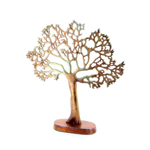 Tree of Life Sculpture - Antique Copper Small