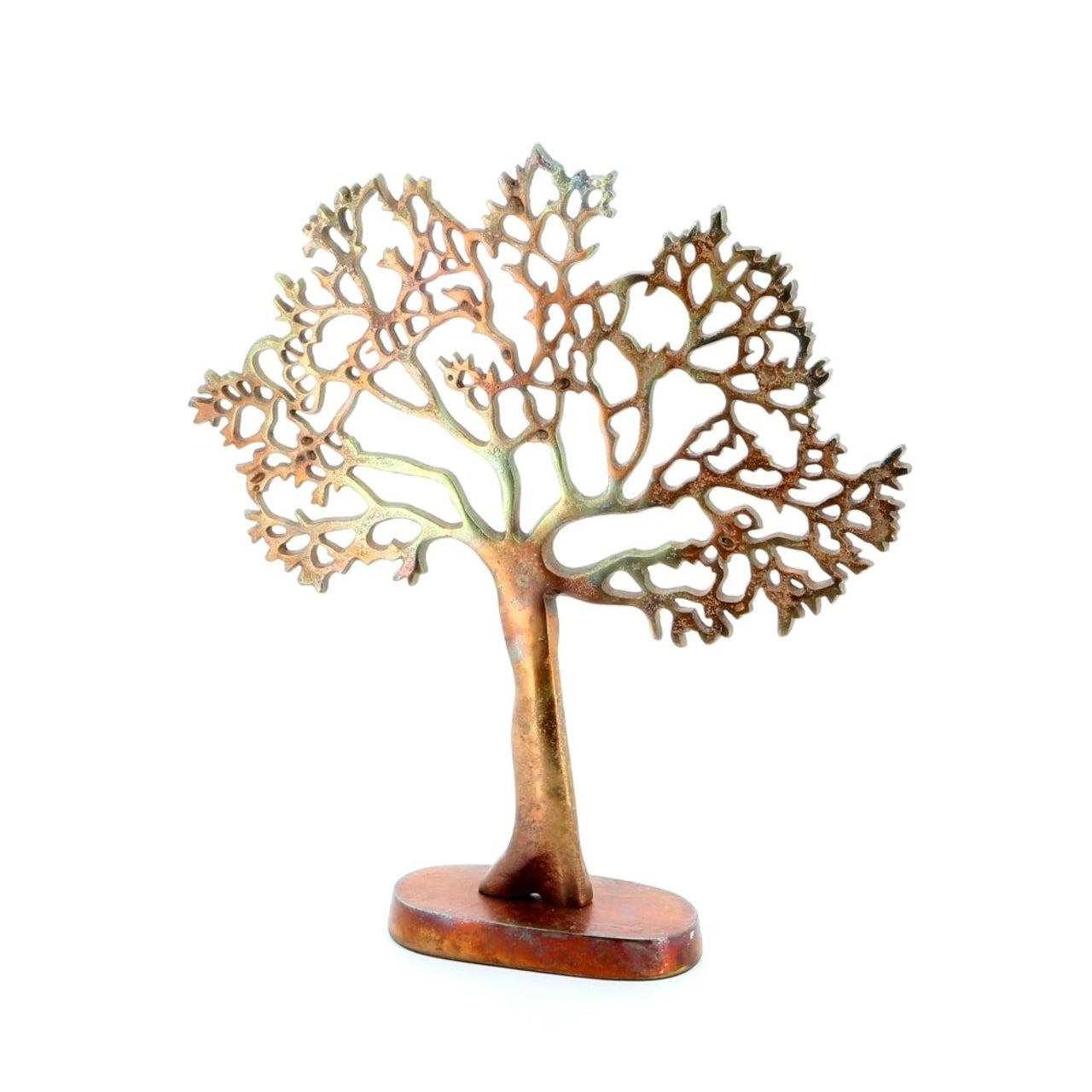 Tree of Life Sculpture - Antique Copper Small